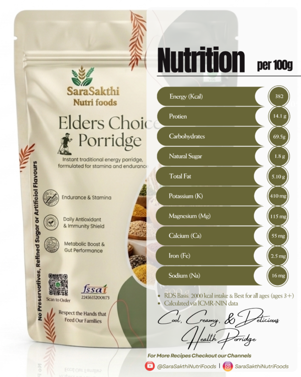 Elders Choice Porridge | Traditional Daily Nourishment