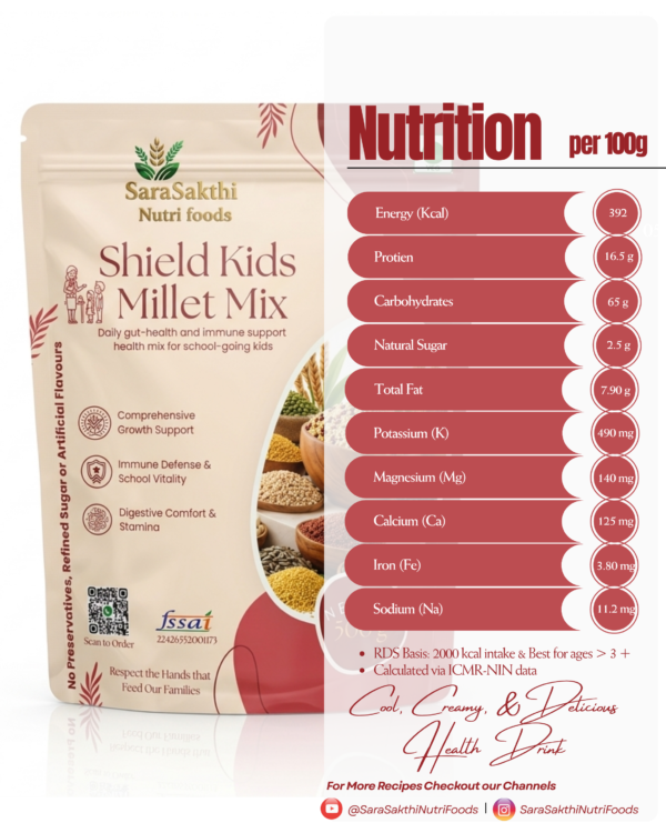 ShieldKids Millet | Immune Support Health Mix