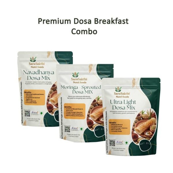 Premium Dosa Breakfast Combo