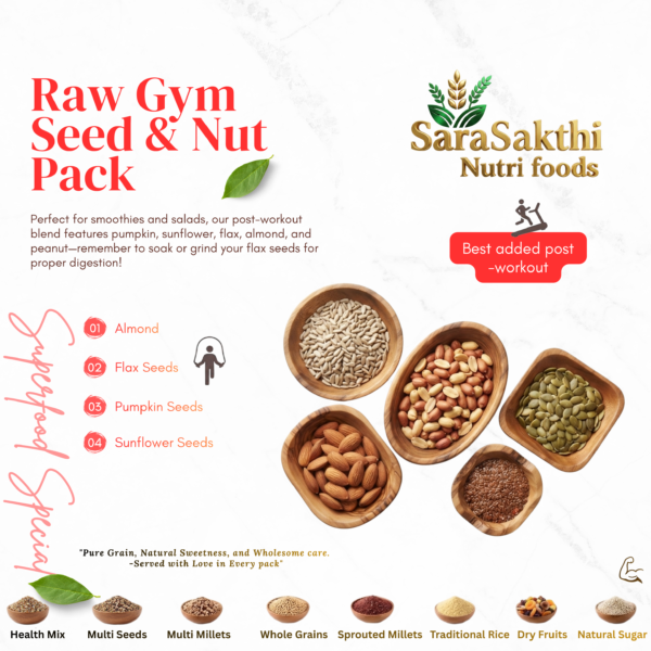 Raw Gym Seed & Nut Combo Gym Seed & Nut Combo